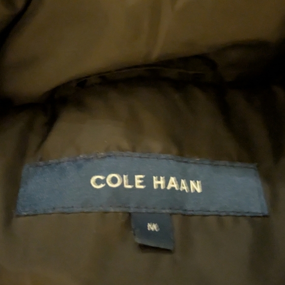 Cole Haan Black Maxi Puffer Jacket - Picture 5 of 6